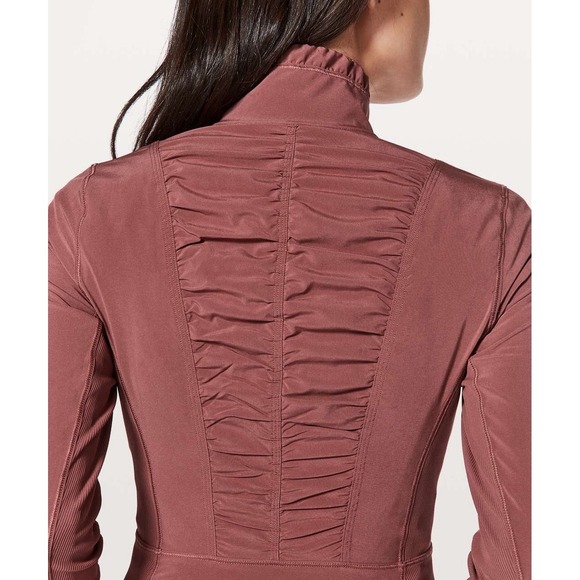 Lululemon Round Trip Jacket – Merlot / Dashing Purple – Size 12 - Picture 16 of 16